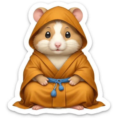 Spiritual hamster colony sticker