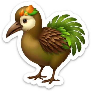 kiwi bird ai agent voice calling sticker