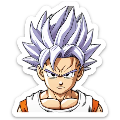son gohan dragon ball z face sticker