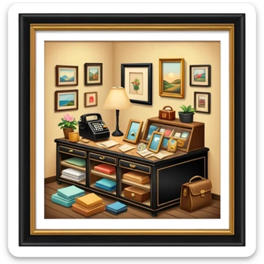 Thrift store for vintage sticker