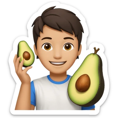 avocado playz roblox youtuber in real life sticker