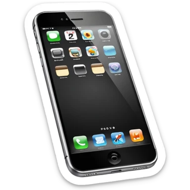 Téléphone iPhone sticker