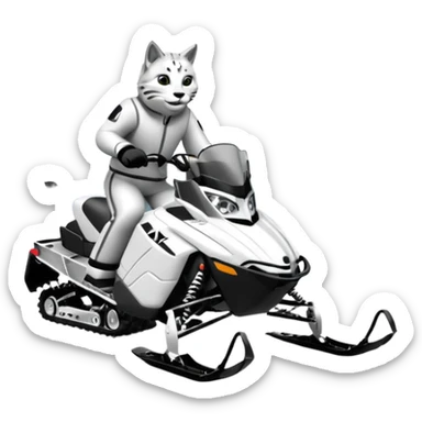 Lynx snowmoblie wheelies sticker