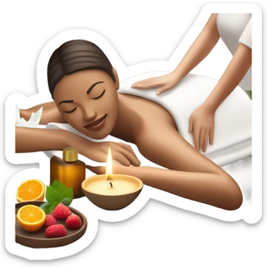 Spa time sticker