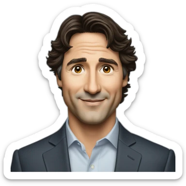 Justin Trudeau  sticker