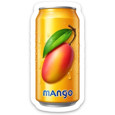 energy drink mango passion sticker