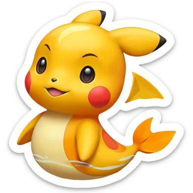 Uxie-Pokémon, full body sticker