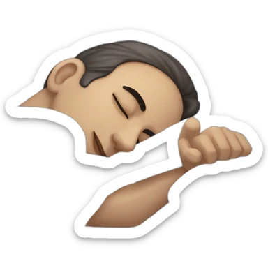 lgbt friendly Eric Zemmour sleeping withe sticker