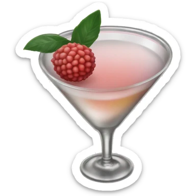 Lychee martini sticker