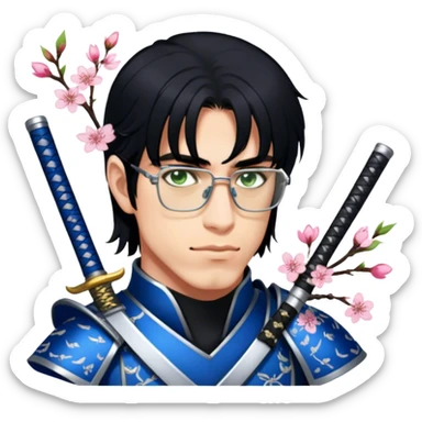 Samurai Warrior sticker