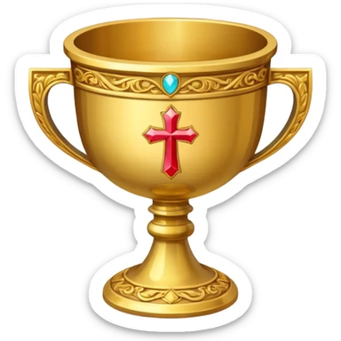 Holy chalice sticker