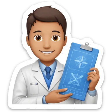 aerospace engineering man sticker