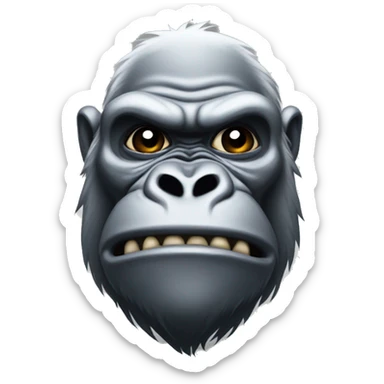 Gorilla tag ghost sticker