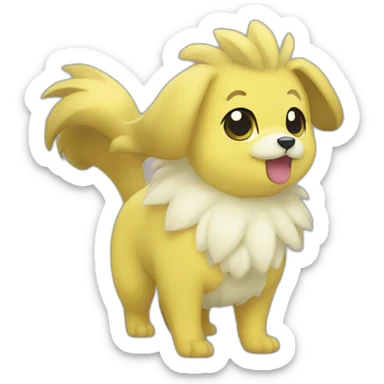 Yamper sticker