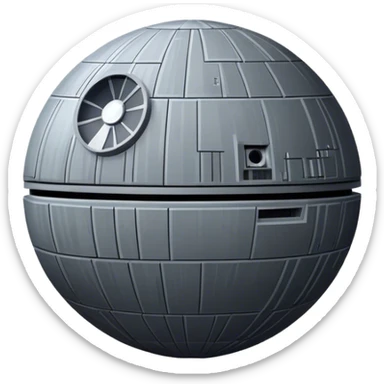Death Star emoji sticker