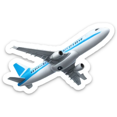 Airplane sticker