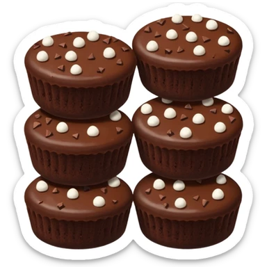 Triple Chocolate Brownie Bites sticker