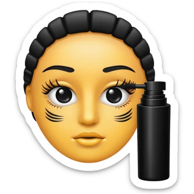 Mascara sticker