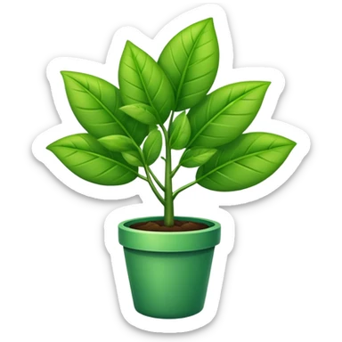 Green tia sticker