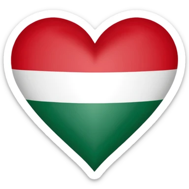 Somaliland flag emoji, heart-shaped sticker