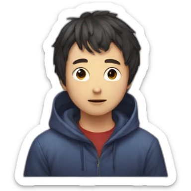 Hero-et-mari-omori sticker