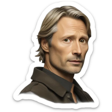 Mads Mikkelsen sticker