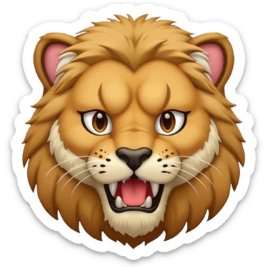 saber tooth cat sticker