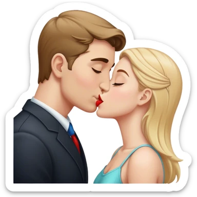 my boyfriend kissing another girl sticker