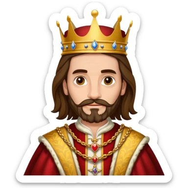 King Charles I sticker
