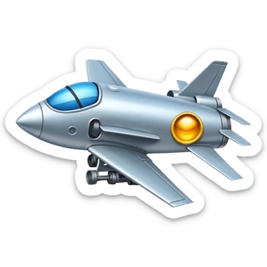 Mancuerna vista desde el ángulo derecho  sticker