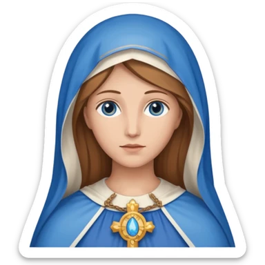 Our lady coredemptorix, holy Mary sticker