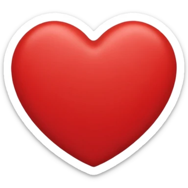 Cœur pas remplie à l’intérieur  sticker