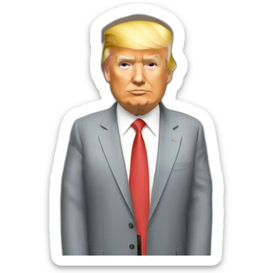 donald trump in a mosque sticker