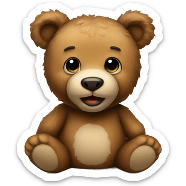 Teddy bear  sticker