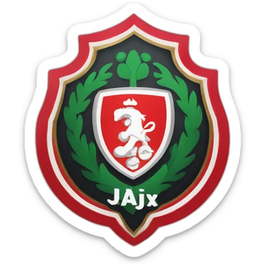 feyenoord ajax collaboration logo sticker