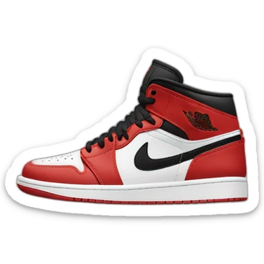 jordan 1 mid sticker
