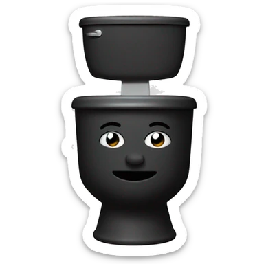 licorice toilet sticker