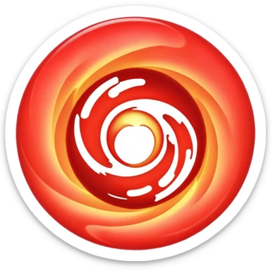 red portal sticker