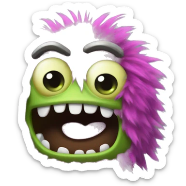 my singing monsters sticker