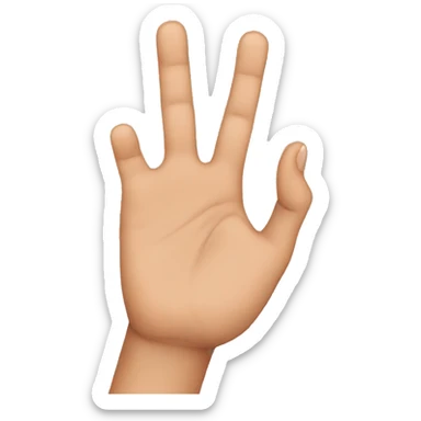 little finger promise sticker