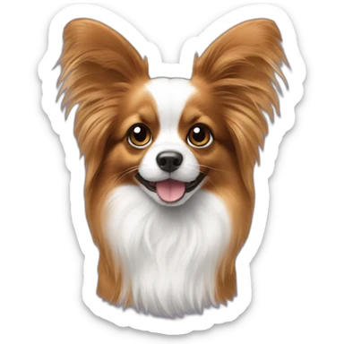 Papillon dans le ventre sticker