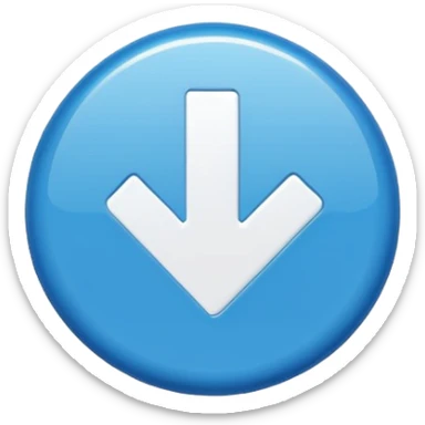 a small, round blue badge with a white check mark in the center, similar in style to the verification badge seen on social media sticker