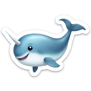 narwhal sticker