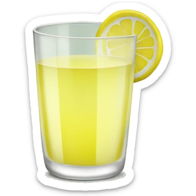 Limoncello glass sticker