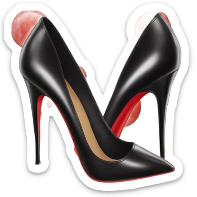 Christian loubotin red bottom heel sticker
