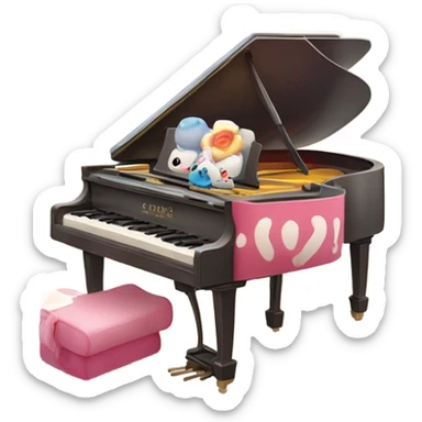 My Sweet Piano Sanrio character  sticker