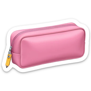 pink Pencil Case sticker