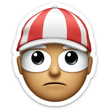 donald trump with make america great again hat with bandage on ear sticker