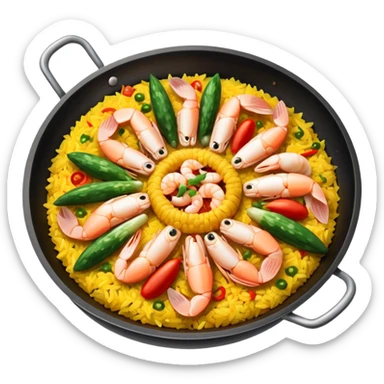 andalusian food of granada, spain  sticker