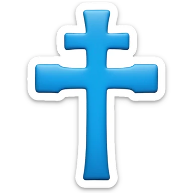 Blue Cross sticker